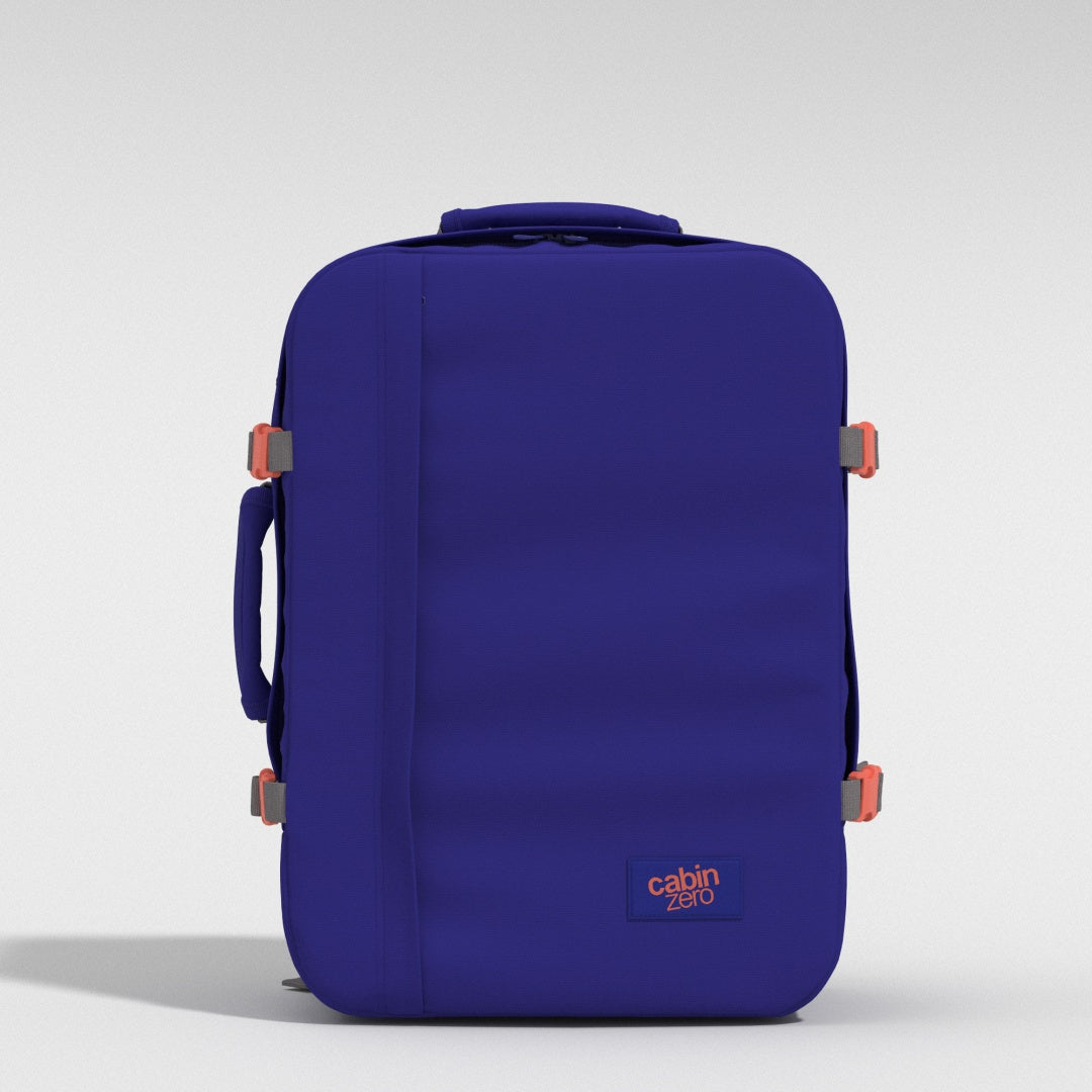 Sac à Dos Cabinzero 28L - Bleu Marine, Dimensions Cabine (39x29,5x20 Cm), Léger Et Imperméable