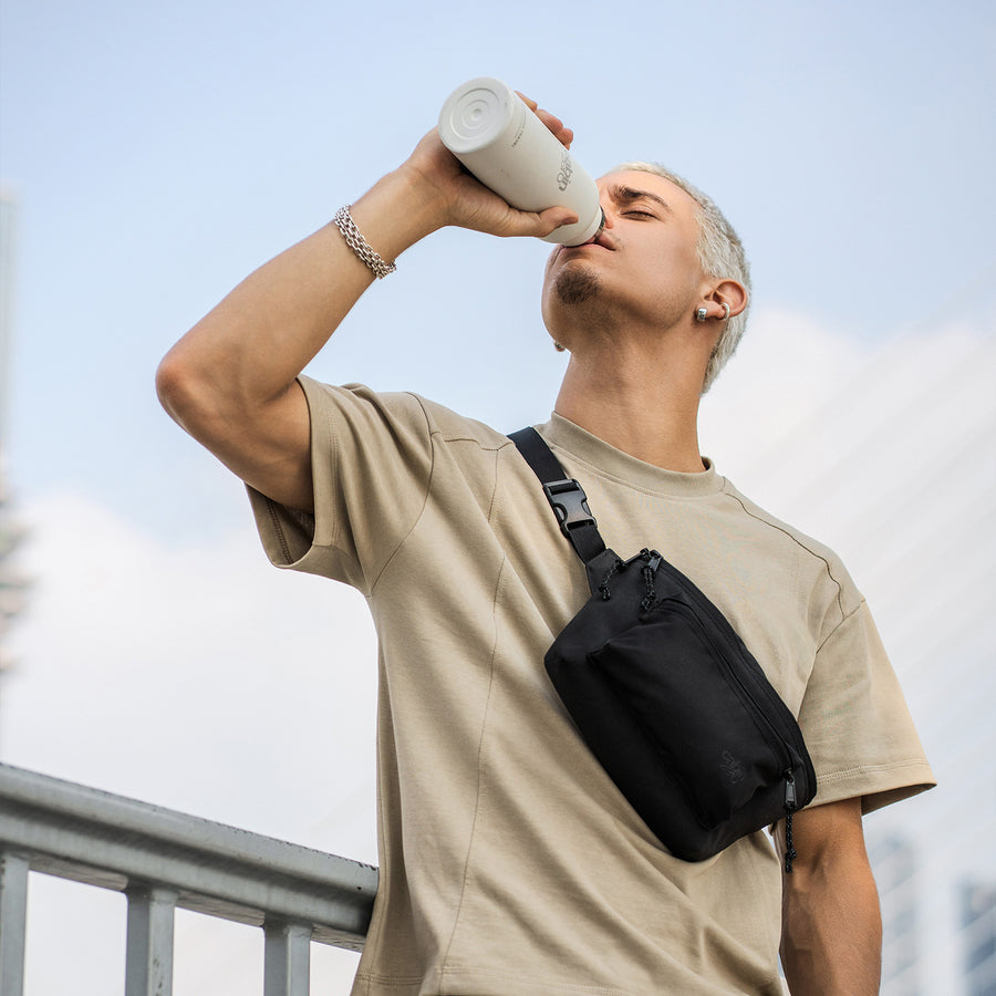 Sac banane scintillant