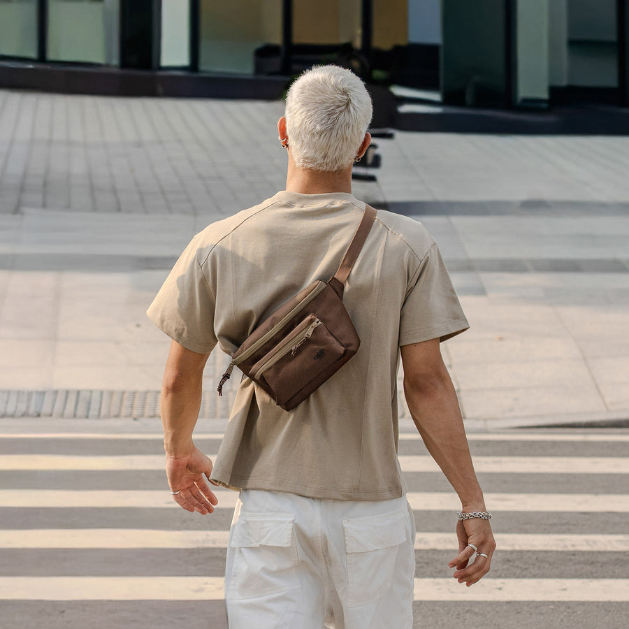 Sac banane scintillant