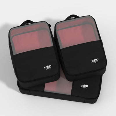 Ensemble de organisateur de Voyage Lux - Absolute Black