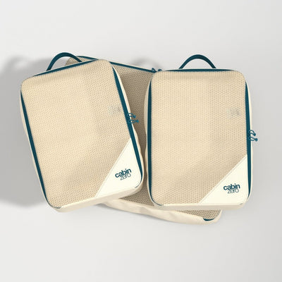 Ensemble de organisateur de Voyage Classic - Oyster White