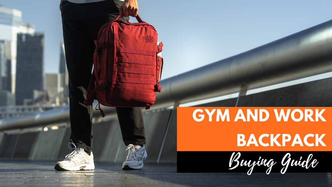 Best Gym Backpacks Banner - CabinZero