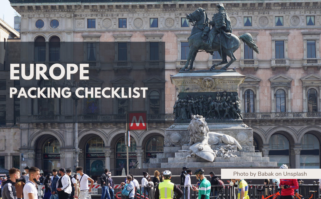 The Essential Europe Travel Packing List 