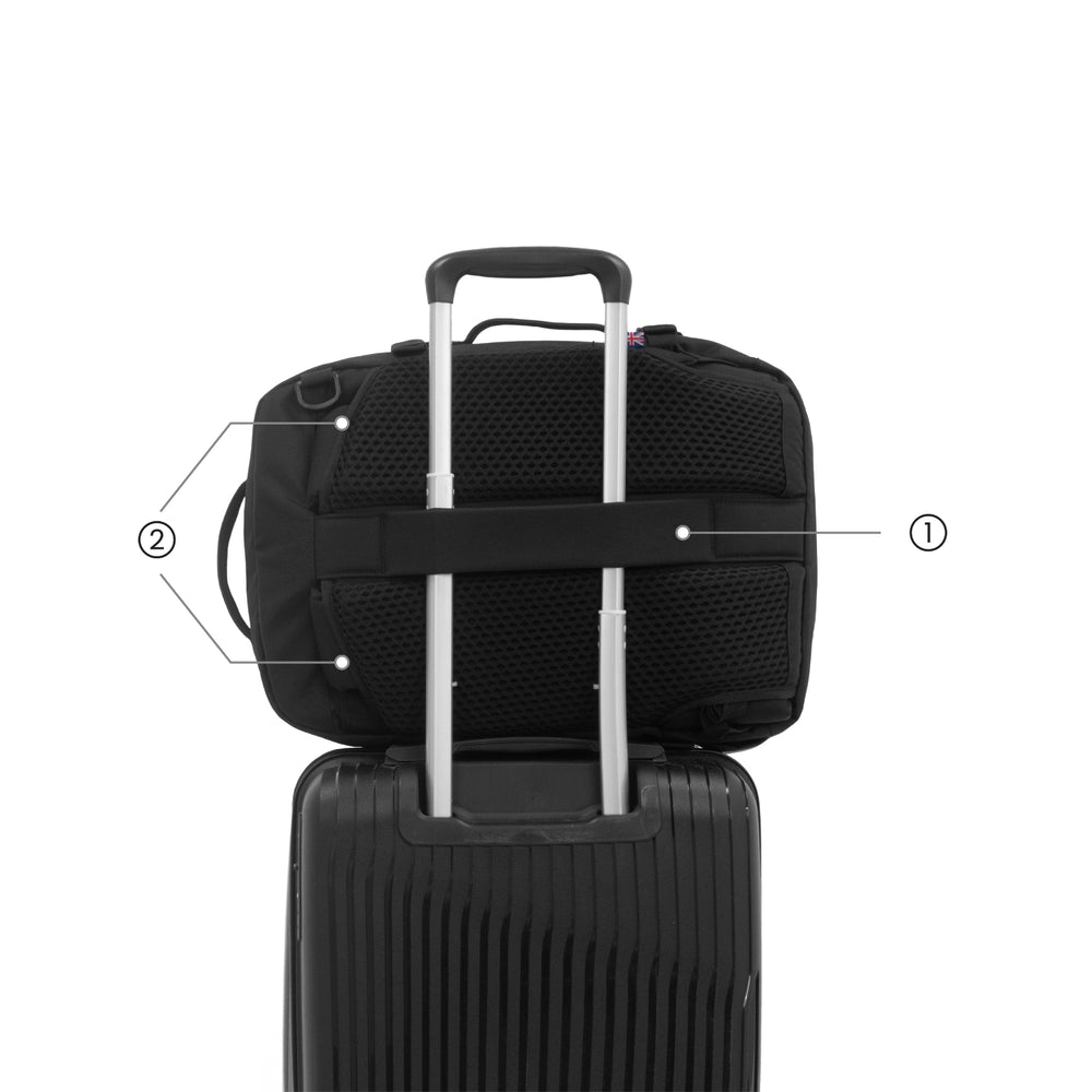 Dos avec pochette trolley
