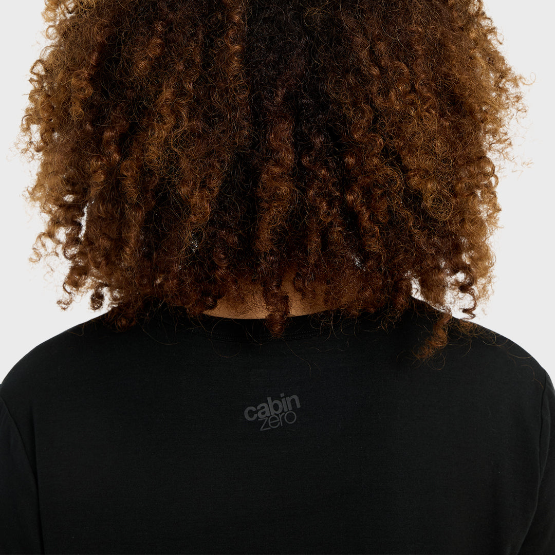 Ultralight Travel T-shirt - Absolute Black
