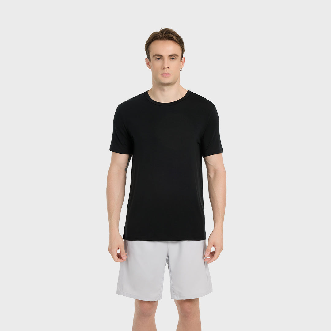 Ultralight Travel T-shirt - Absolute Black