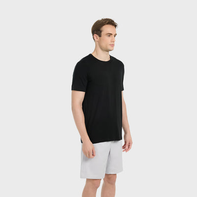 Ultralight Travel T-shirt - Absolute Black
