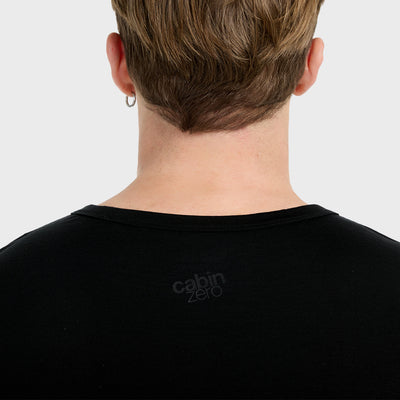 Ultralight Travel T-shirt - Absolute Black