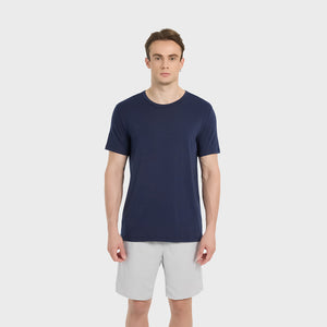 T-shirt de voyage ultraléger - Bleu Scintillant