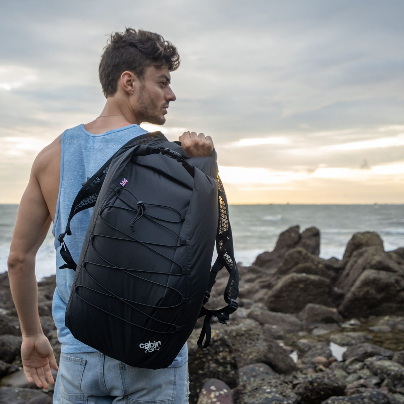 ADV Dry Waterproof Backpack - 30L Absolute Black 